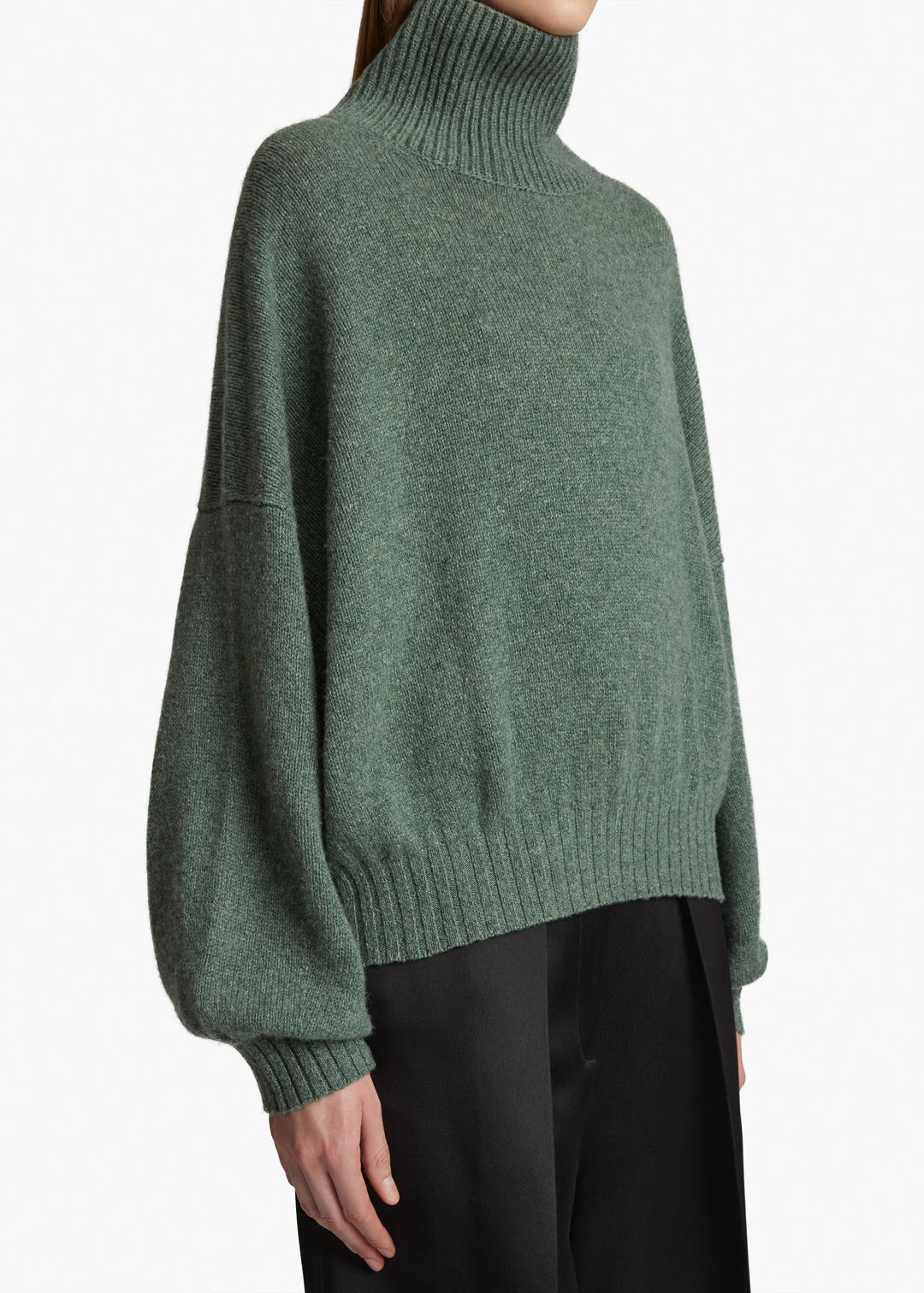 Morris Sweater in Eucalyptus #6