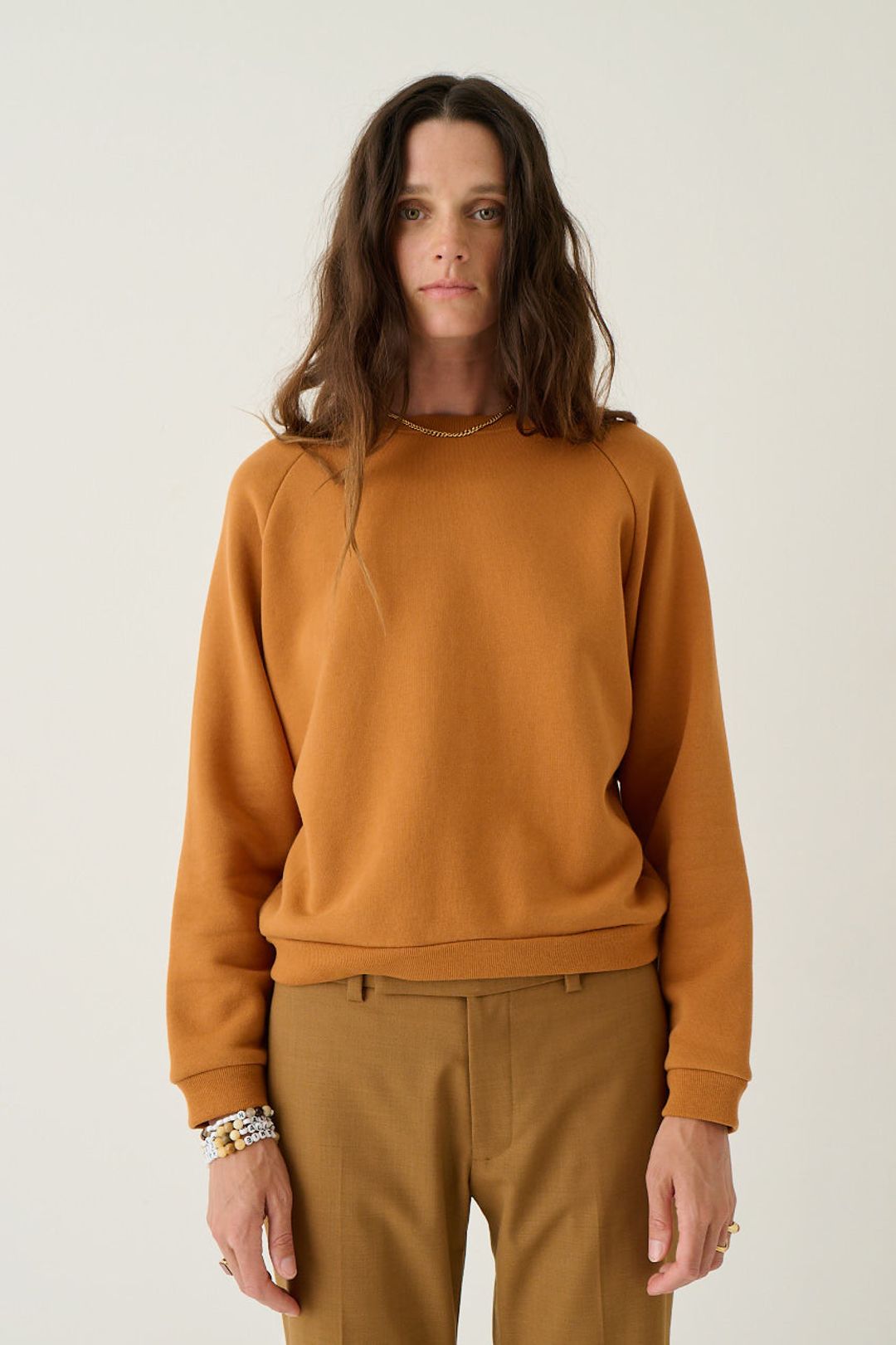 The Daily Sweatshirt in Turmeric #3