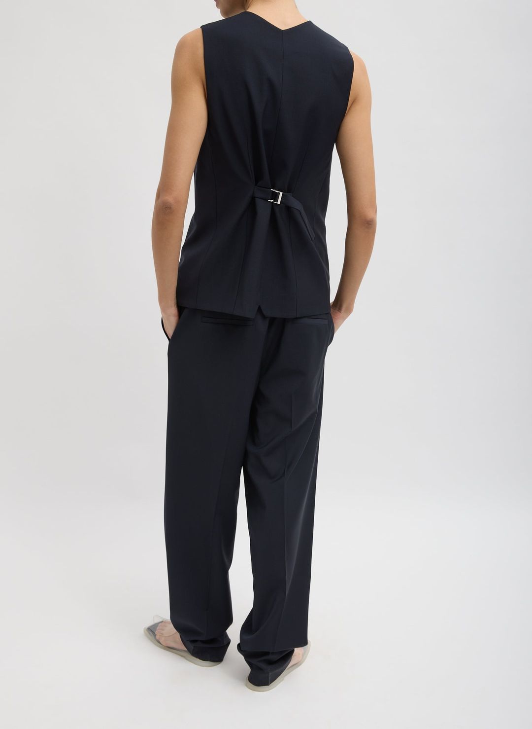 Tropical Wool Easy Vest #8