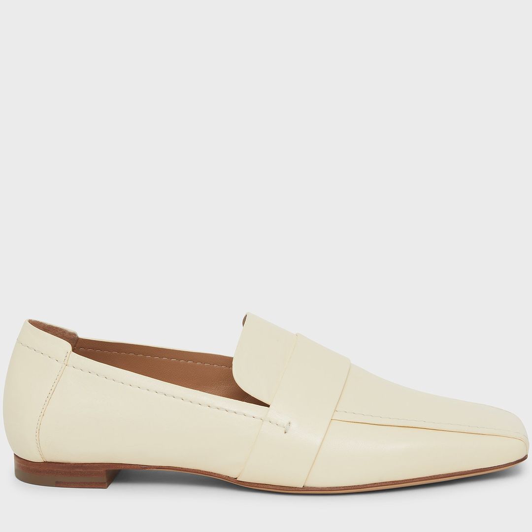 Square Toe Loafer - Crema #5