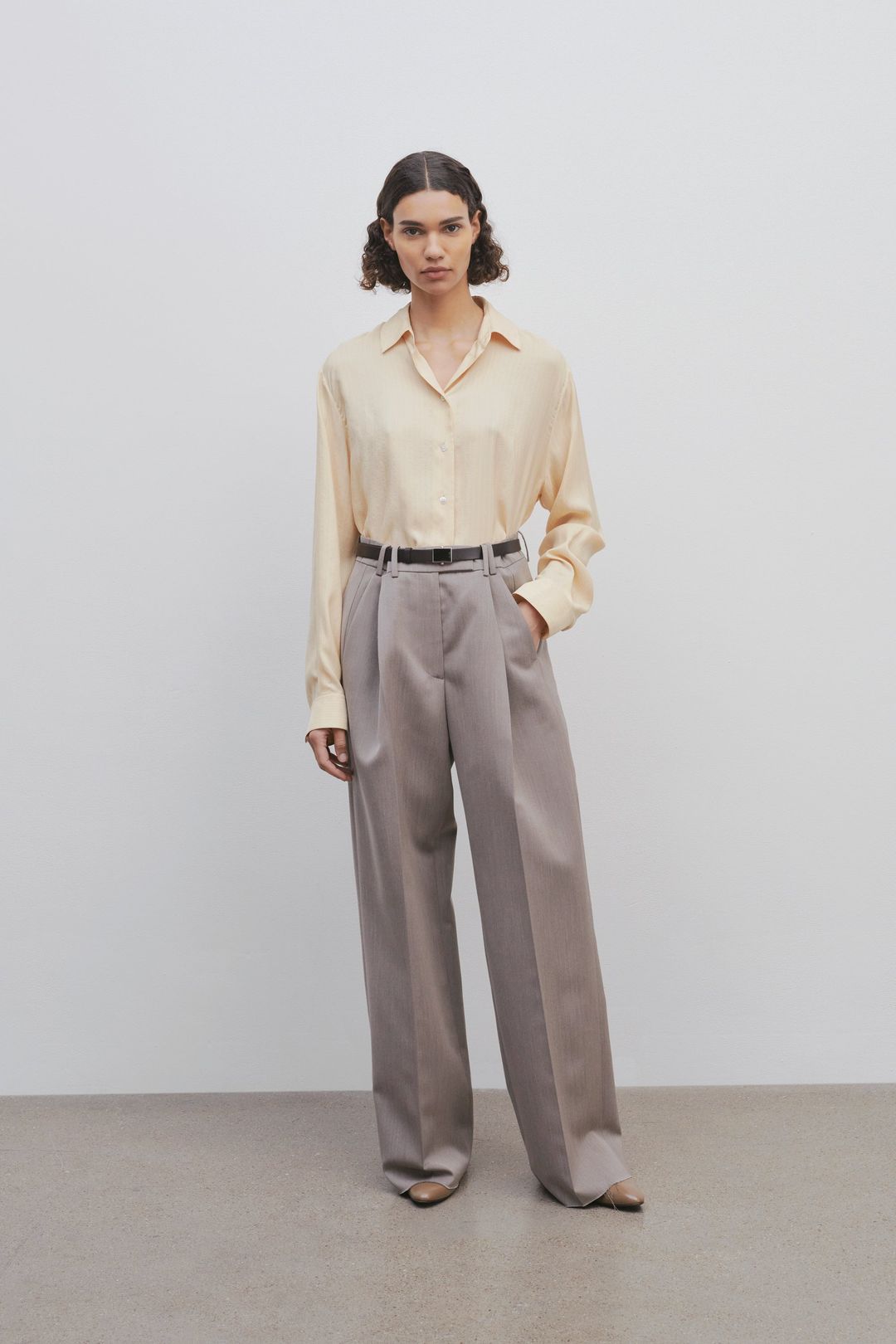 Roan Pant in Virgin Wool and Silk #3