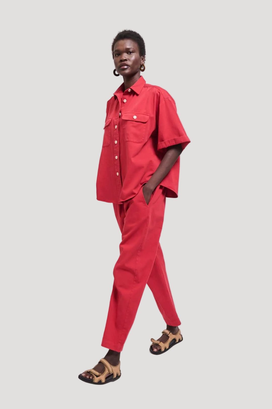 The Scout Shirt in Red #6