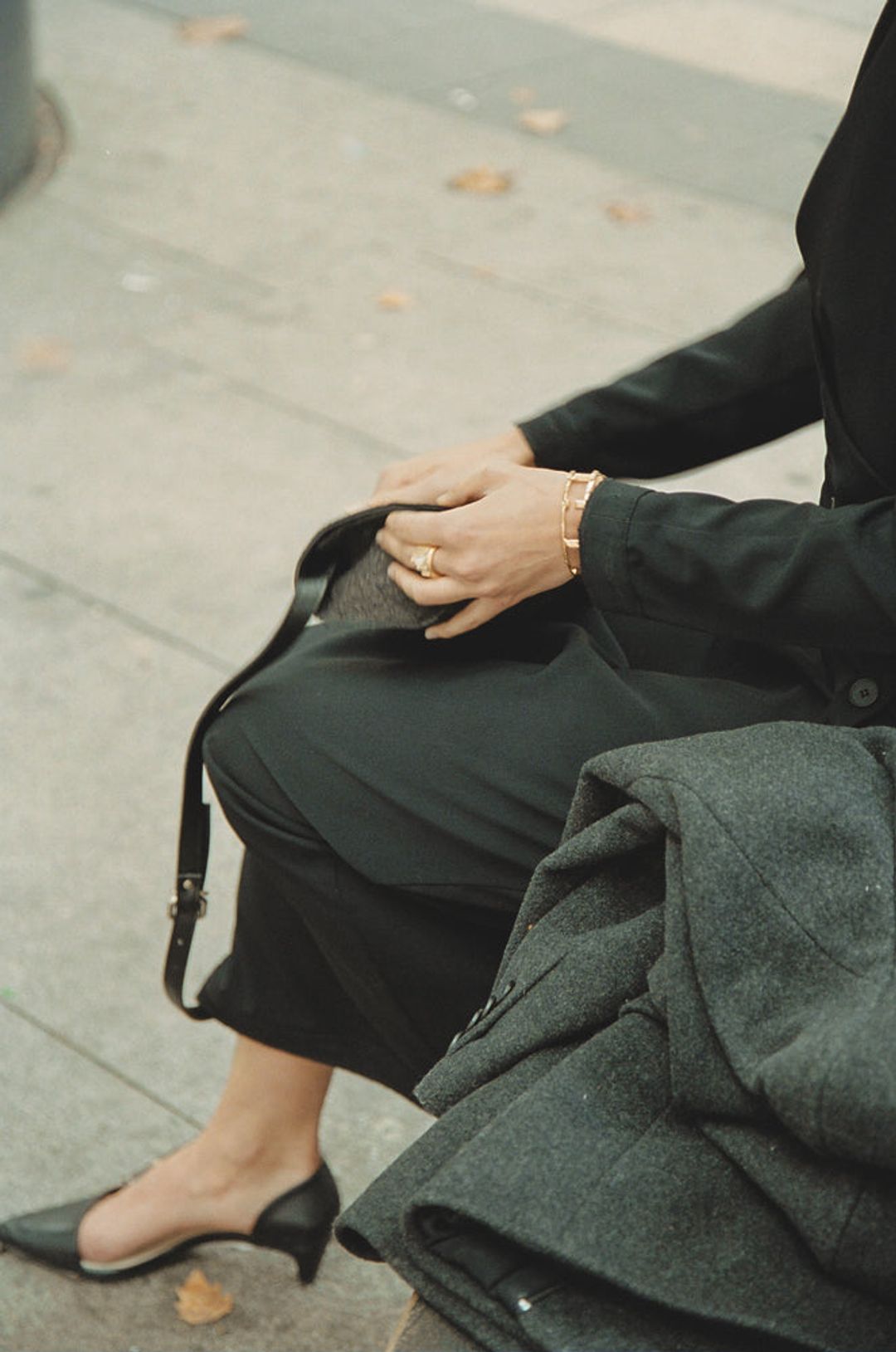 Column - 18 Carat Yellow Gold and 0.136ct Diamond Ring #3