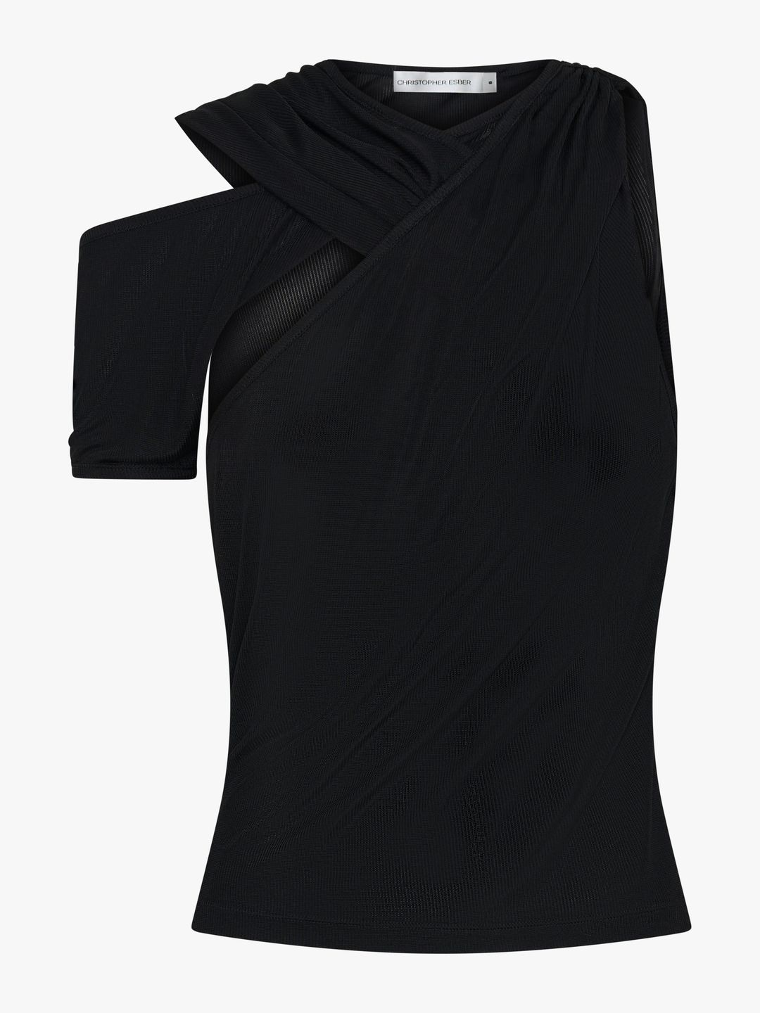 Wrapped Drape Rib Tank #5