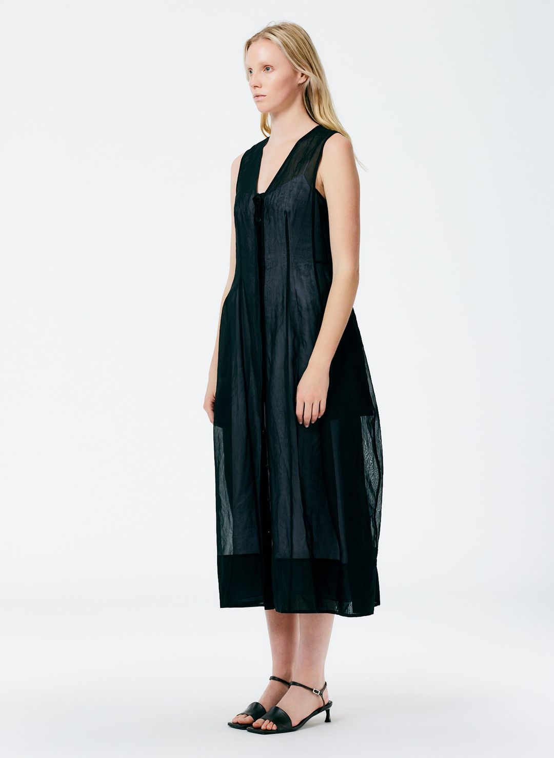 Starch Cotton Organza Dress #3