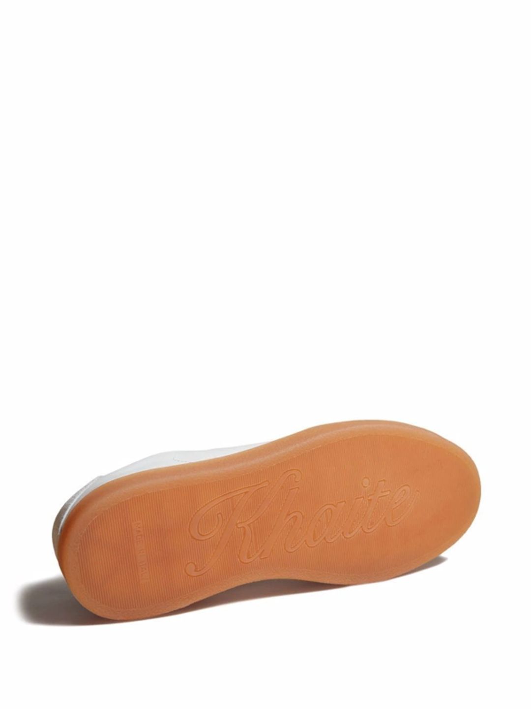 Walker suede-trimmed leather sneakers #5