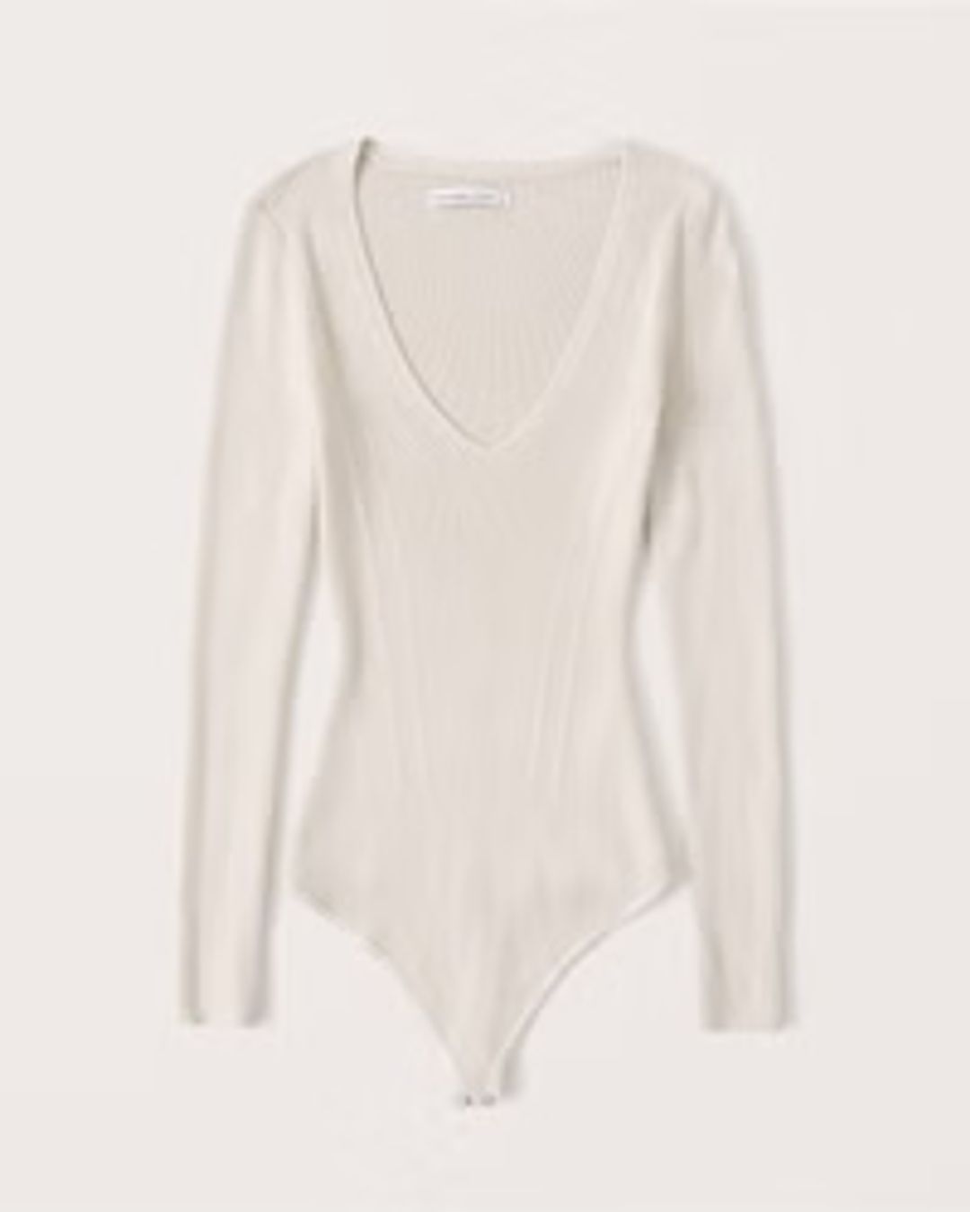 Long-Sleeve Sweetheart Sweater Bodysuit