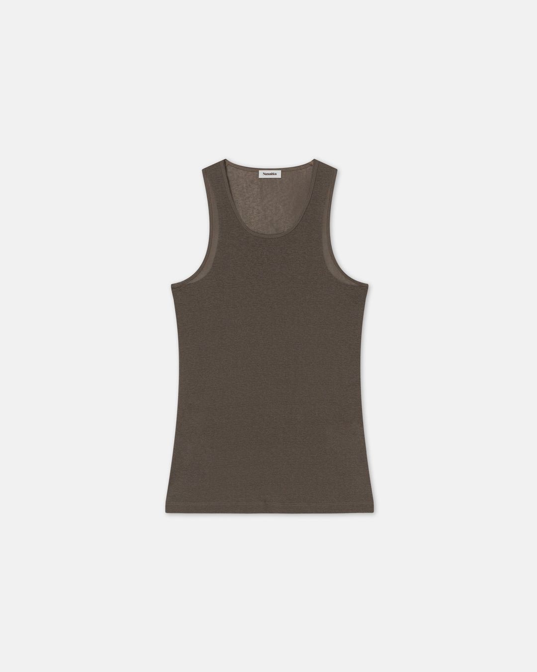 Levon - Sale Mesh-Jersey Tank Top - Soil #4