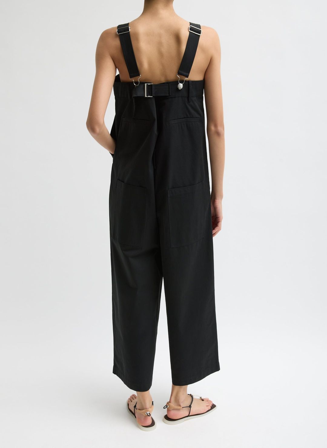 Bio Twill Overall Wide Leg Pant #4