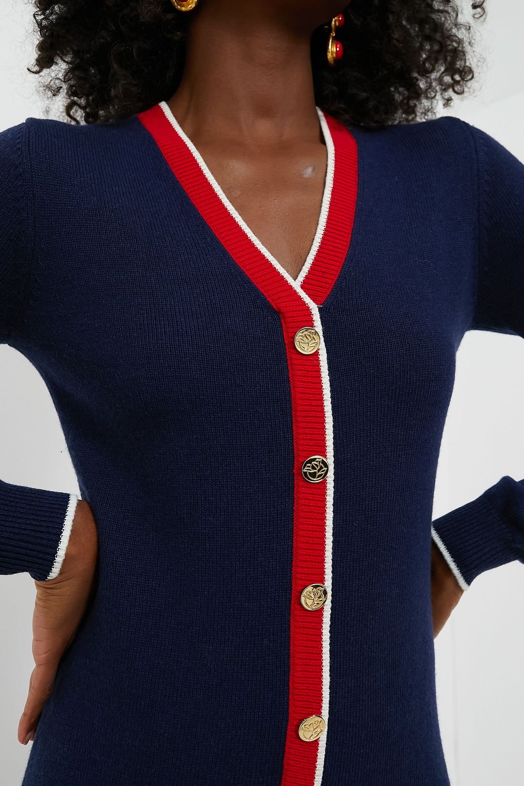 Nassau Navy Sweater Dress #5