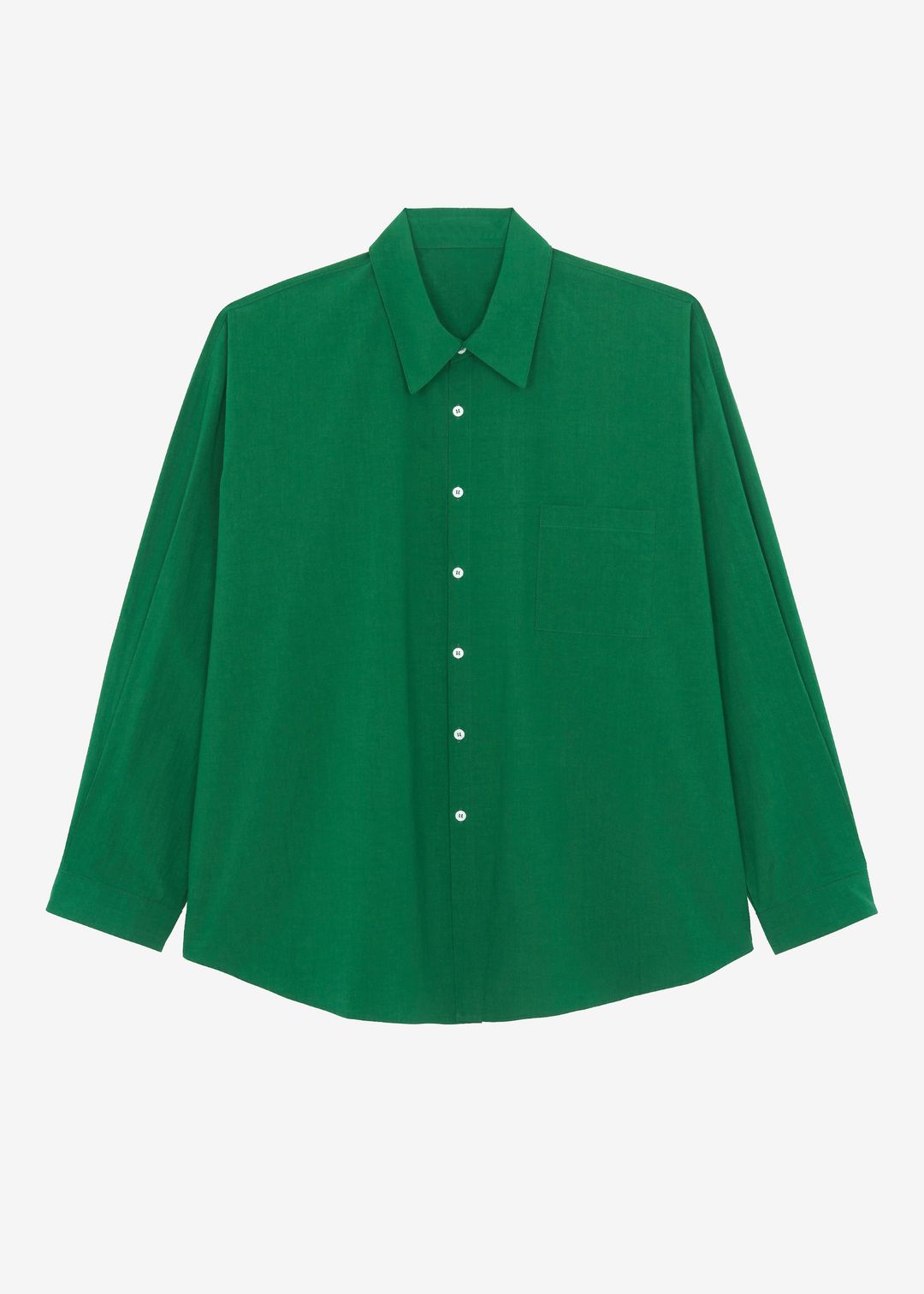 Darren Oversized Shirt - Green #7