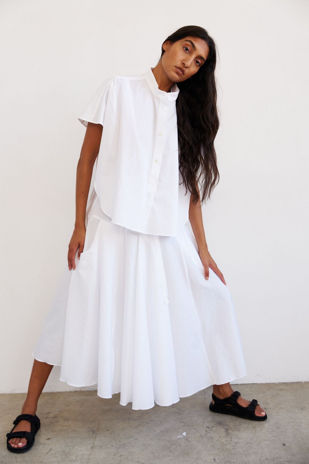 The Italian Summer Skirt in White
