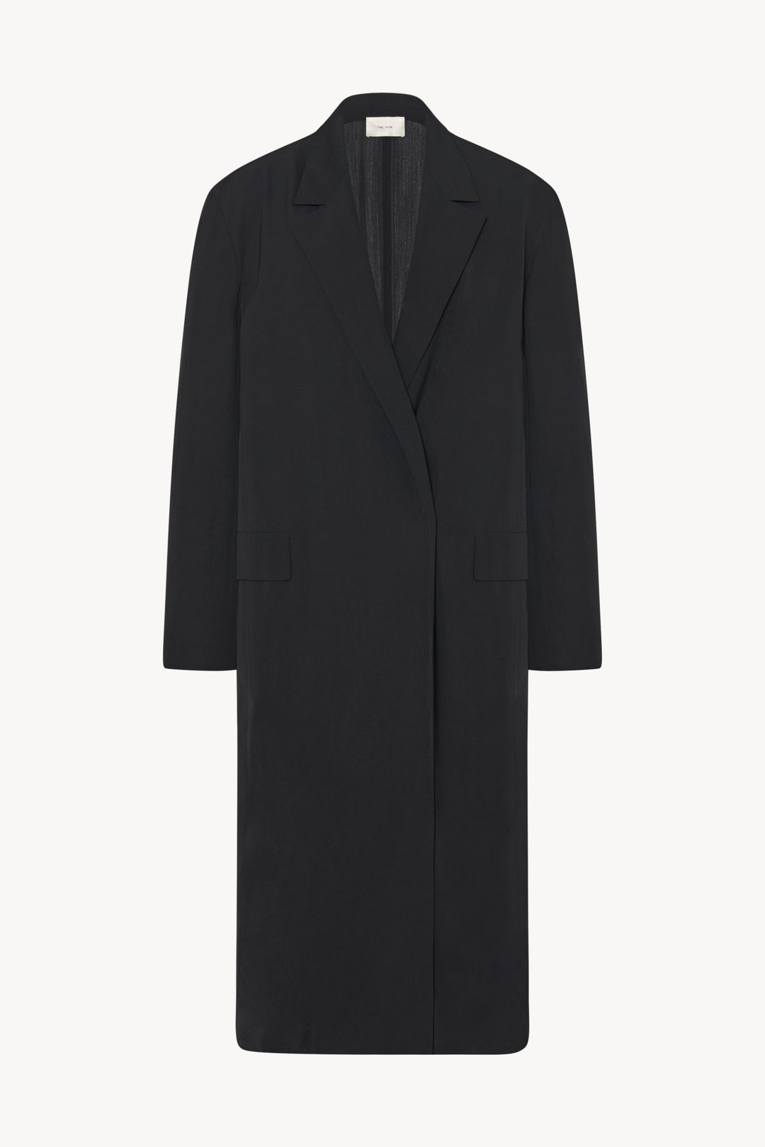 Biana Coat in Polyester and Virgin Wool