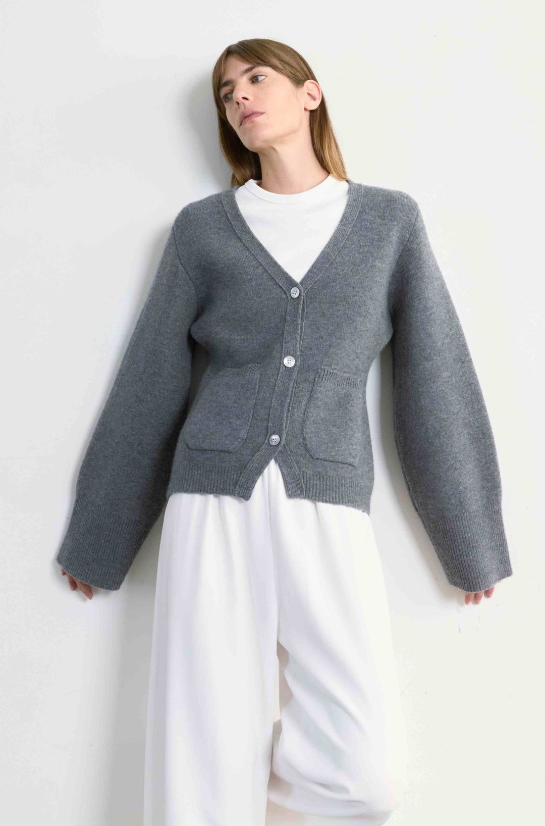 V Neck Cardigan