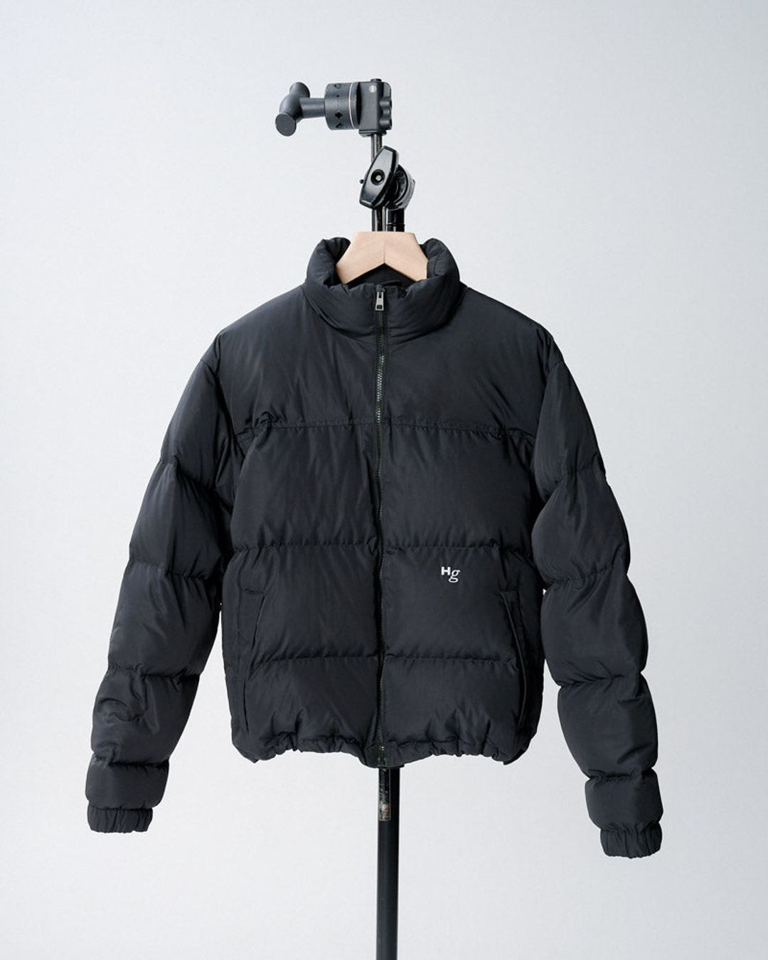 Puffer Jacket in Black #4