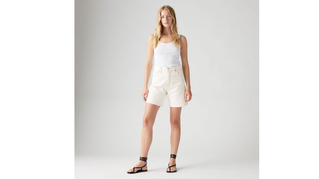 High Rise Baggy Women's Shorts #5