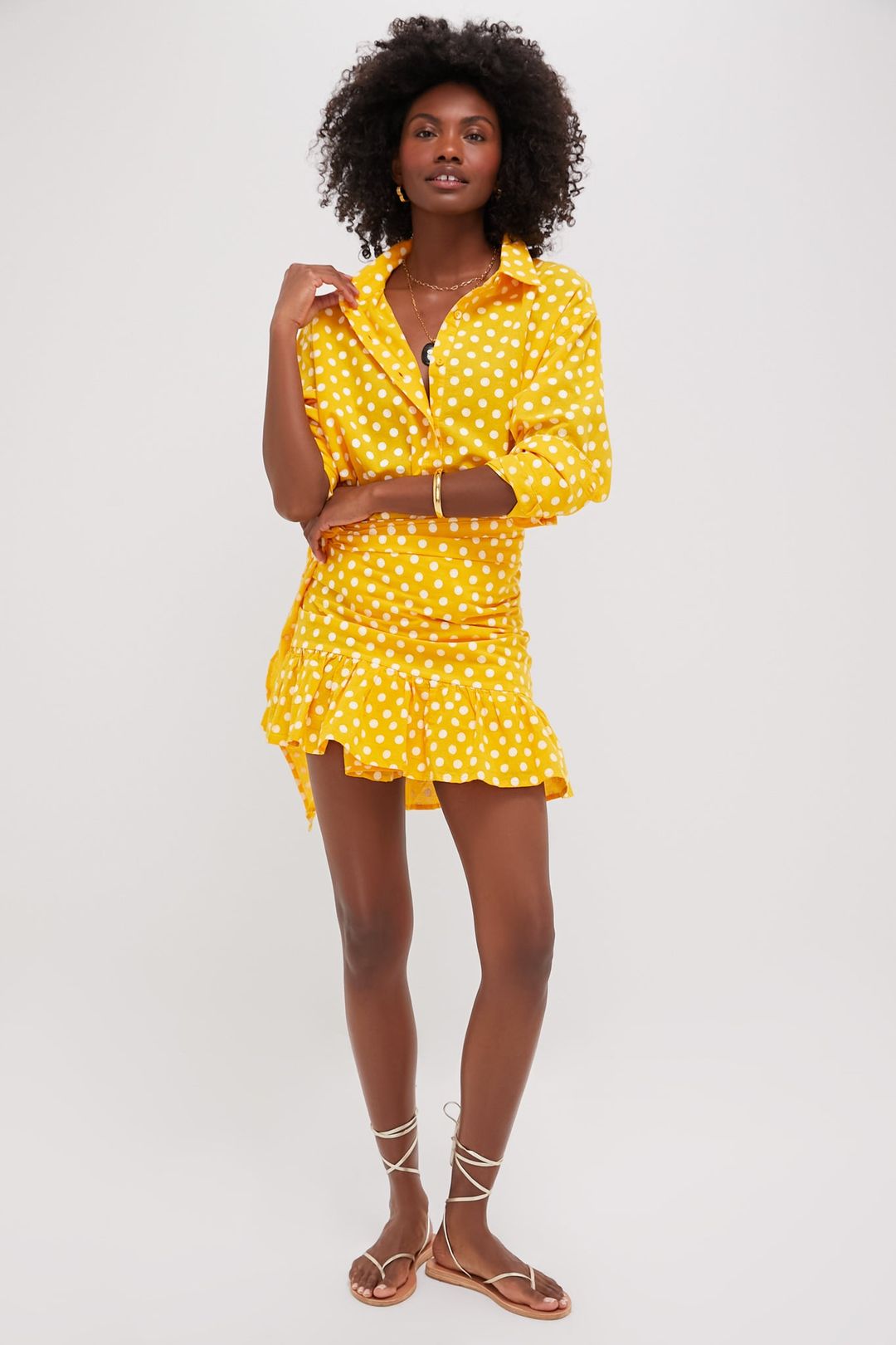 Lemonade Short Ruffle Power Pareo #6