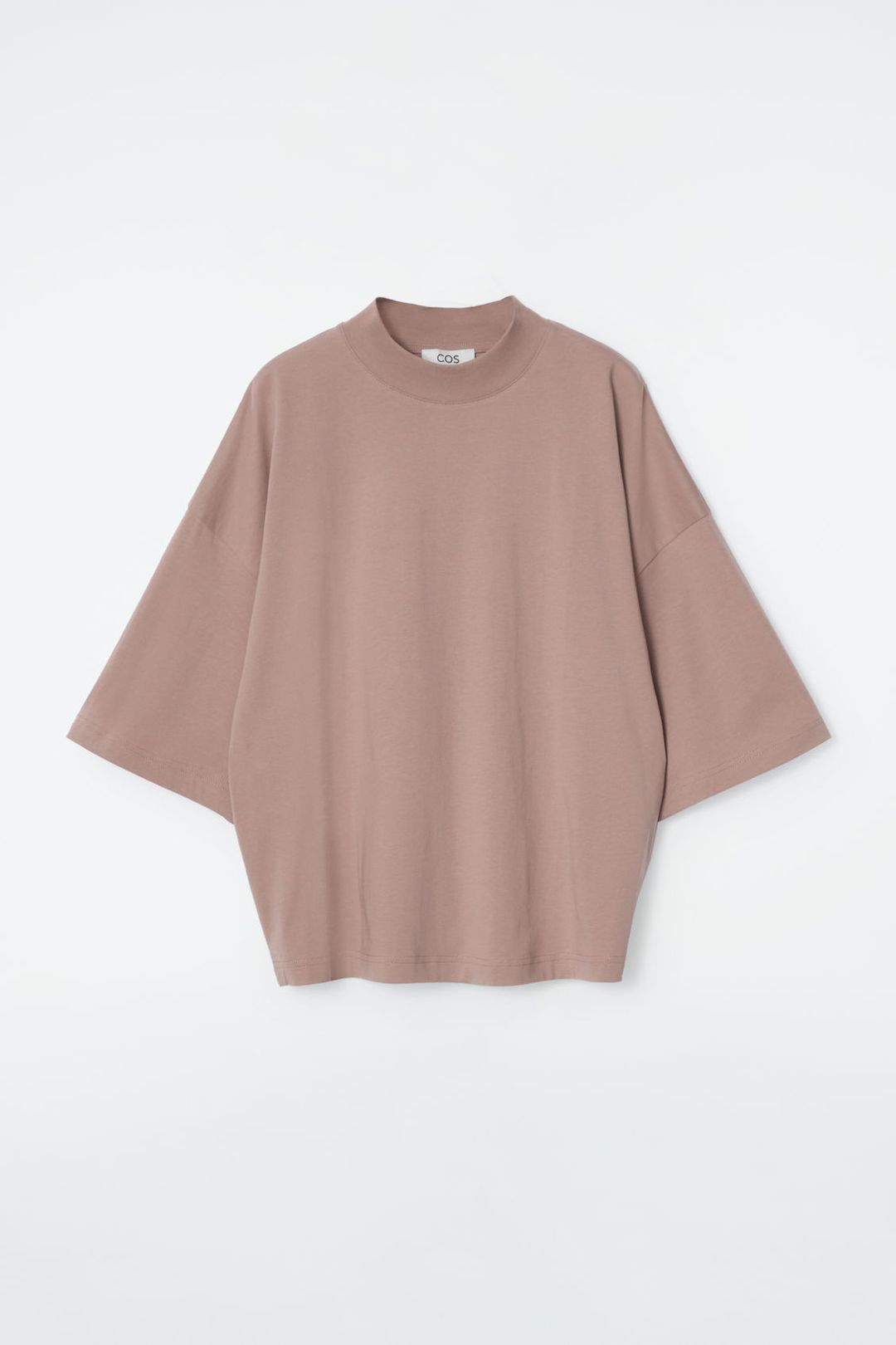BOXY MOCK-NECK T-SHIRT #5