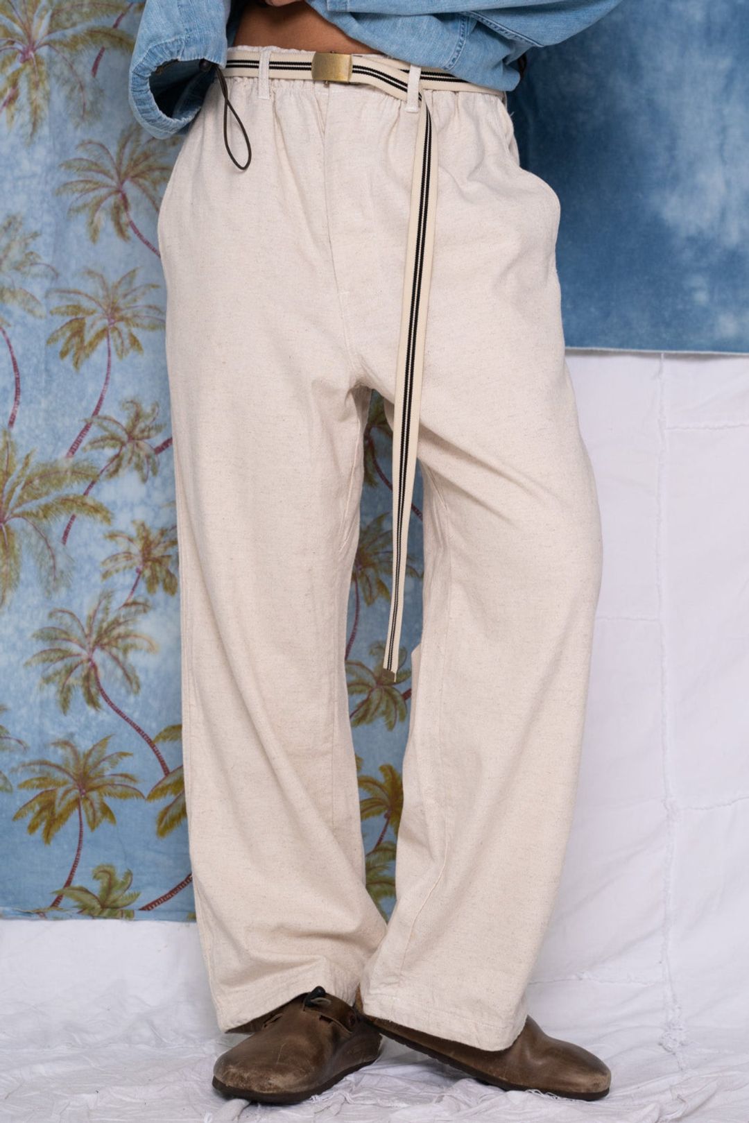 P78 Comfort Cotton/Linen Japan Sunfaded Natural