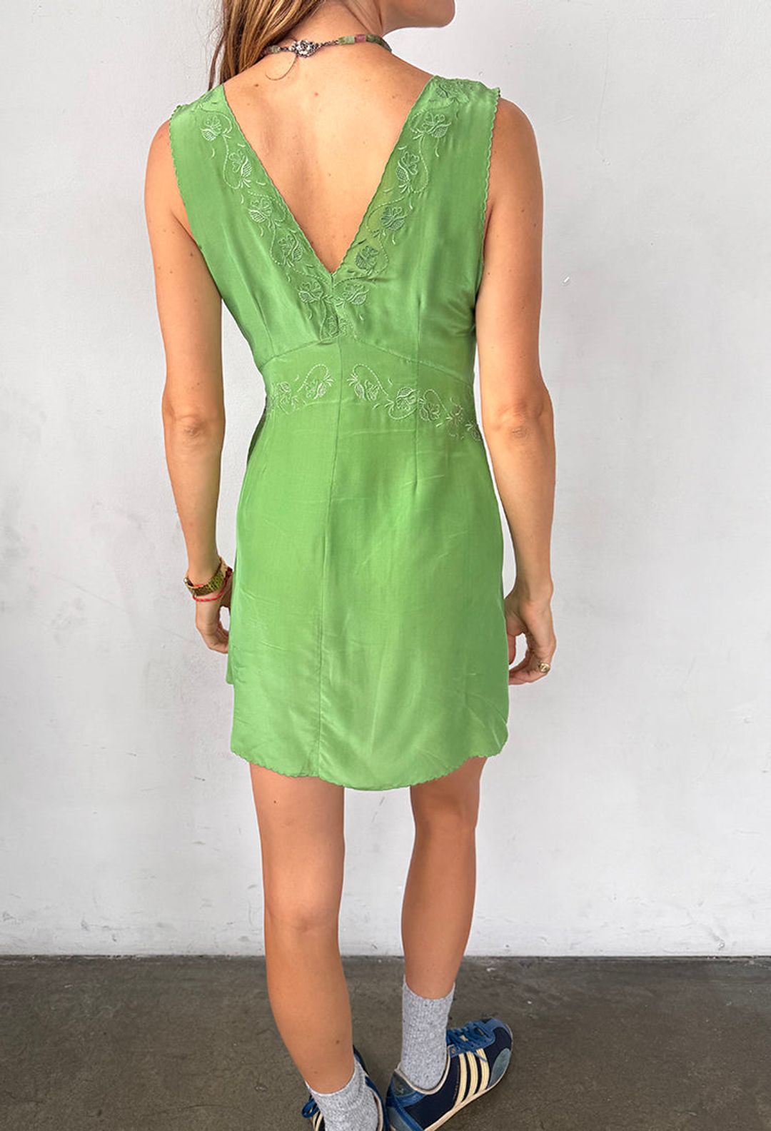 Castelo Jade Embroidered Dress #6