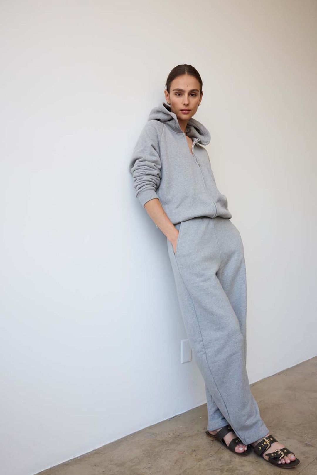 The Arc Lounge Pant in Heather Grey #11