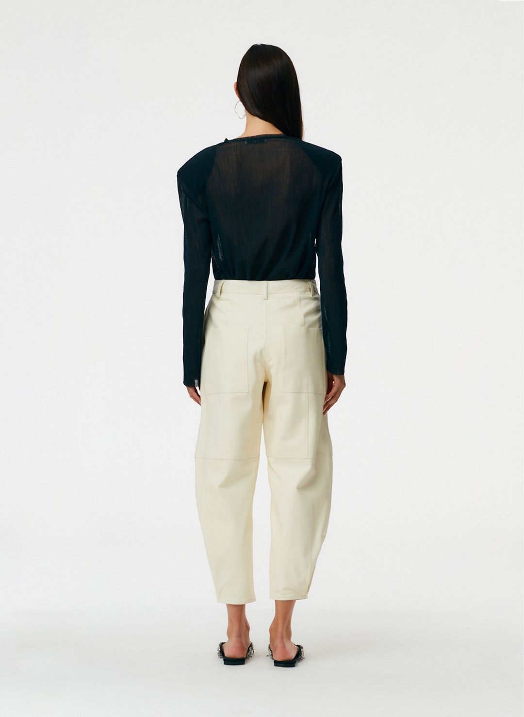 Leather Sculpted Pant #3