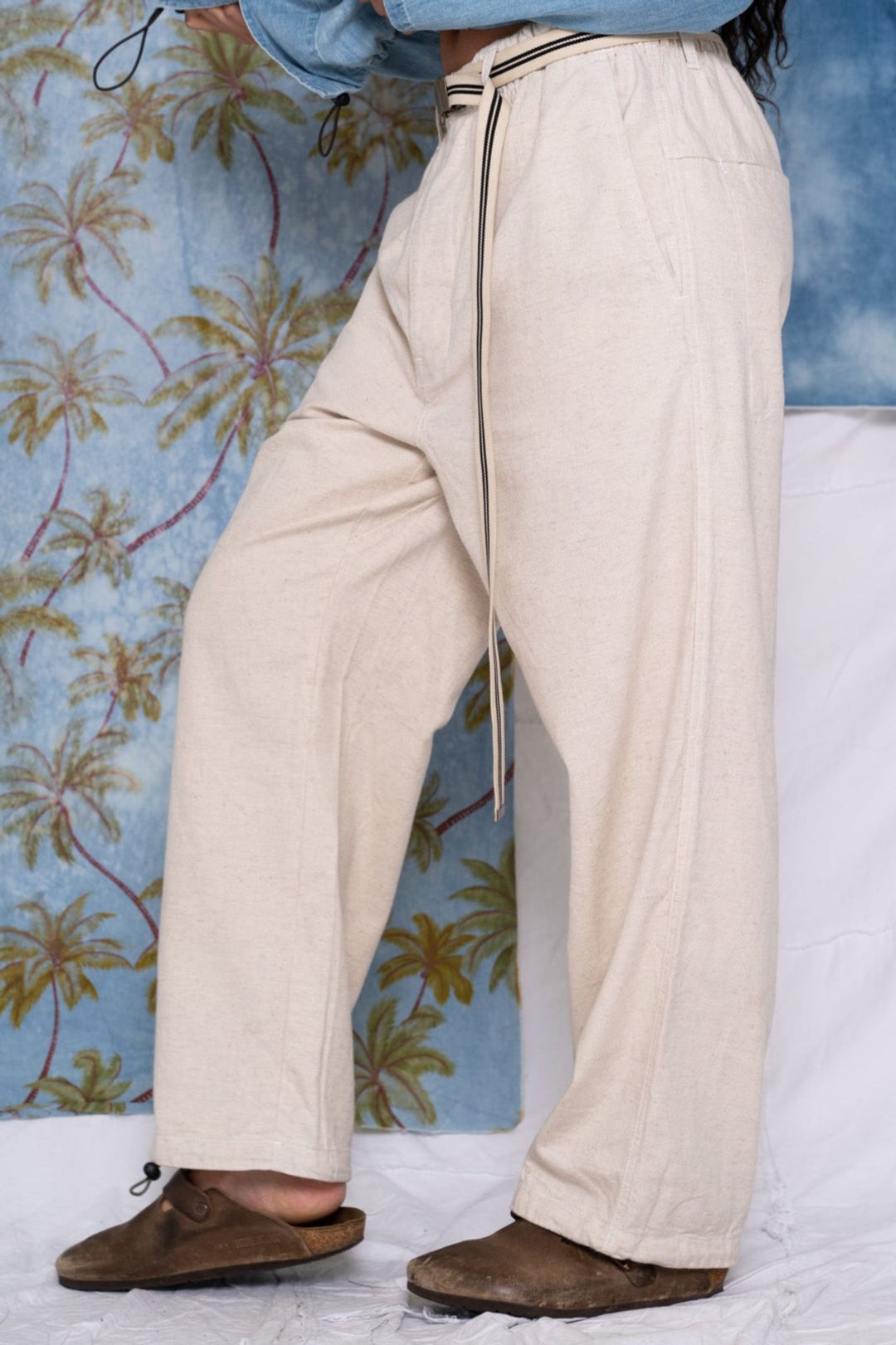 P78 Comfort Cotton/Linen Japan Sunfaded Natural