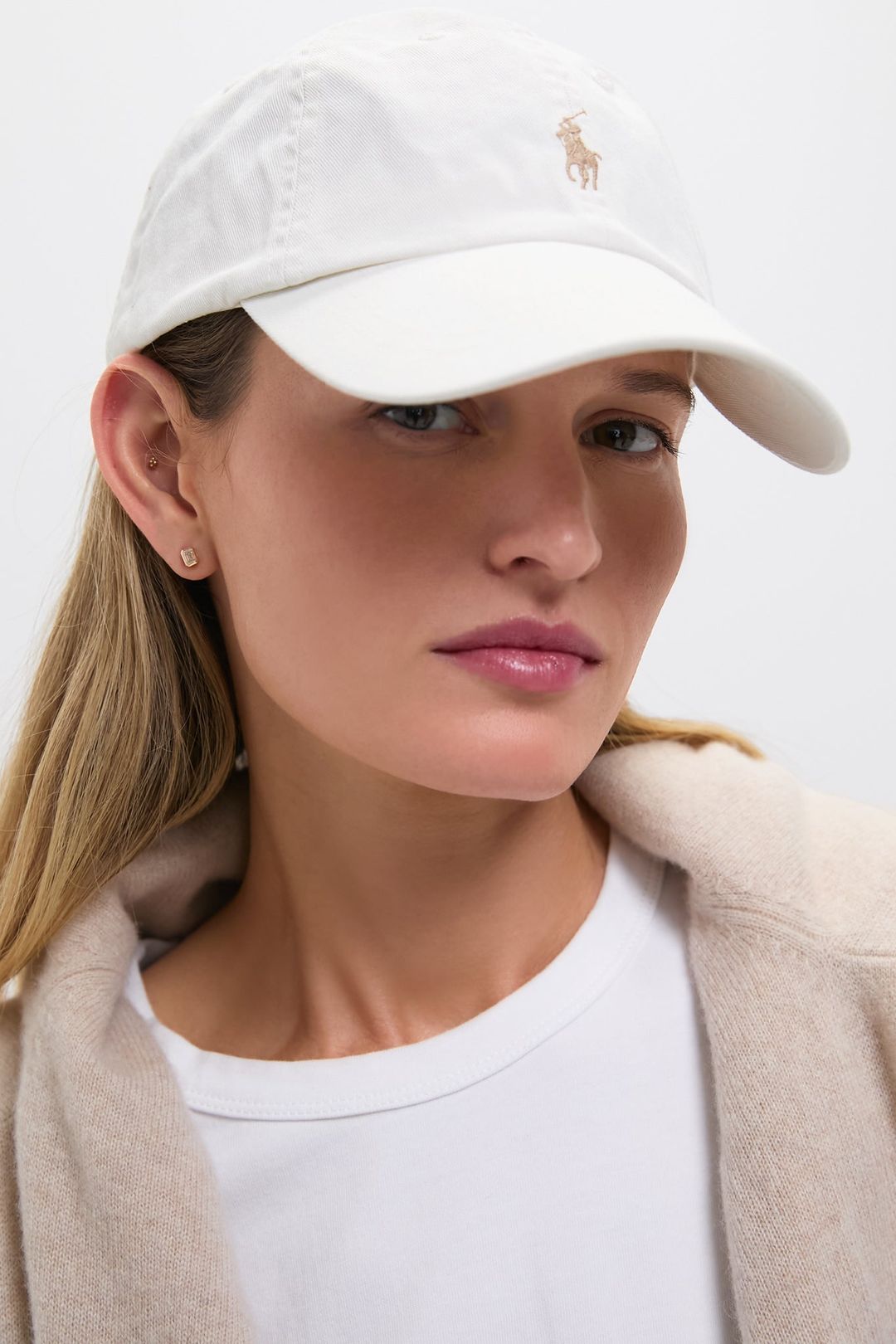 Parchment Cream Sport Cap
