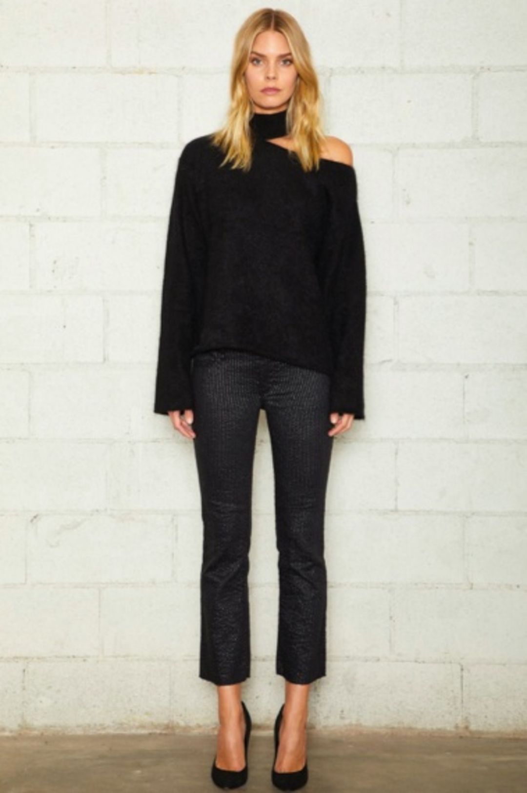 Langley Sweater in Black #3