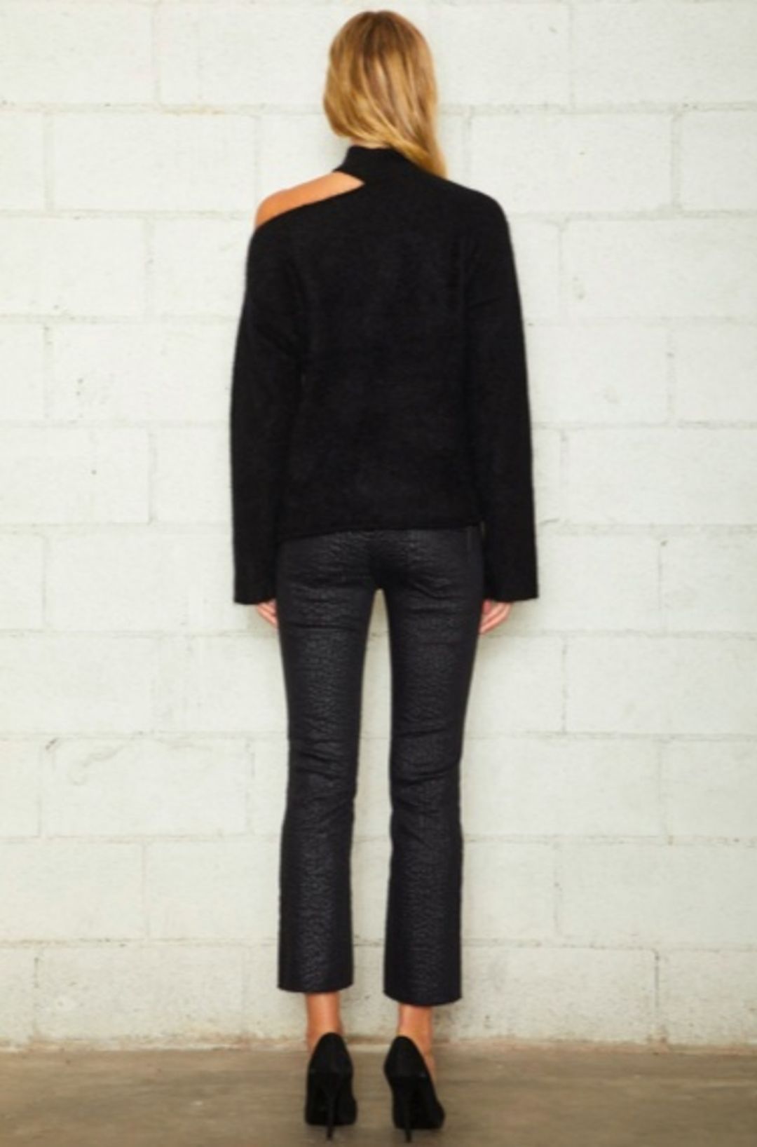 Langley Sweater in Black #4