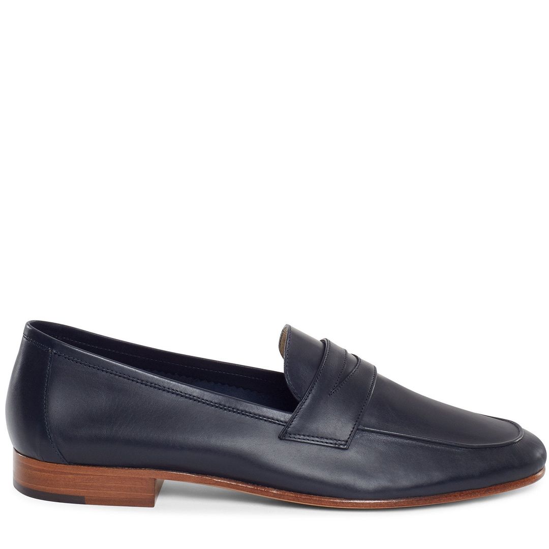 Calf Classic Loafer - Blu