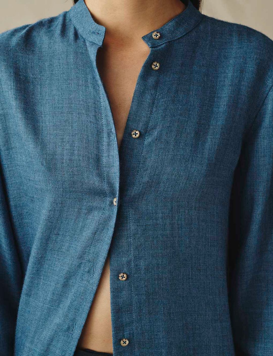 The Everyday Shirt in Silk Cashmere #5