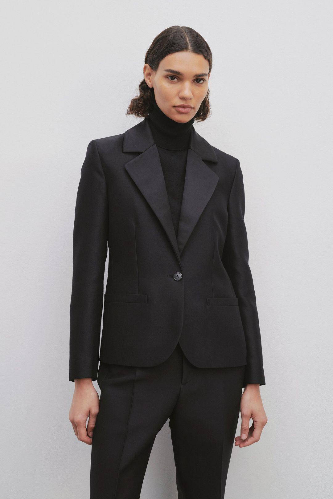 Dru Jacket in Wool and Silk #3