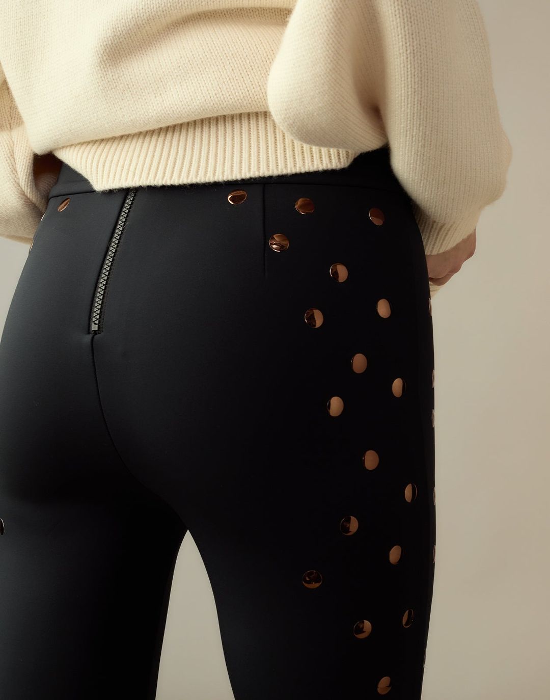 Studded Bonded Pants #5