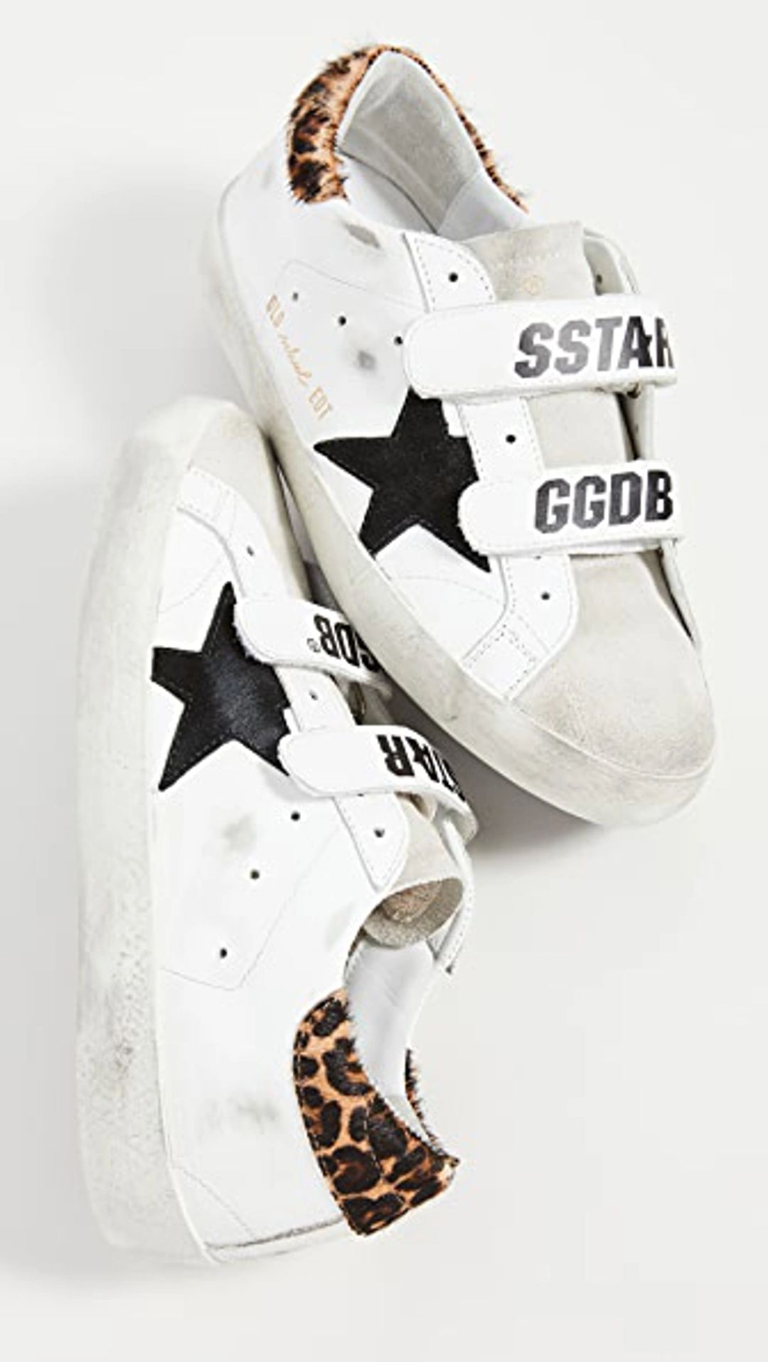 Old School Leather Sneakers In White #2