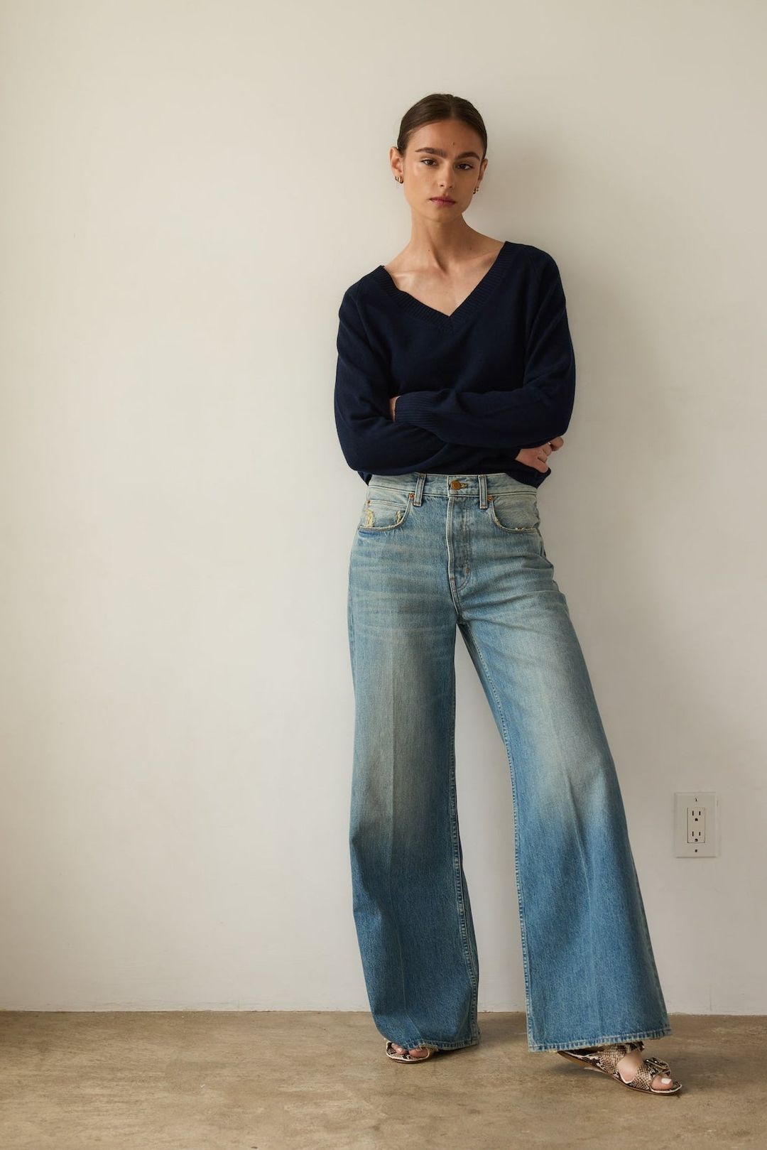 The Lax Wide in Worn Indigo #8