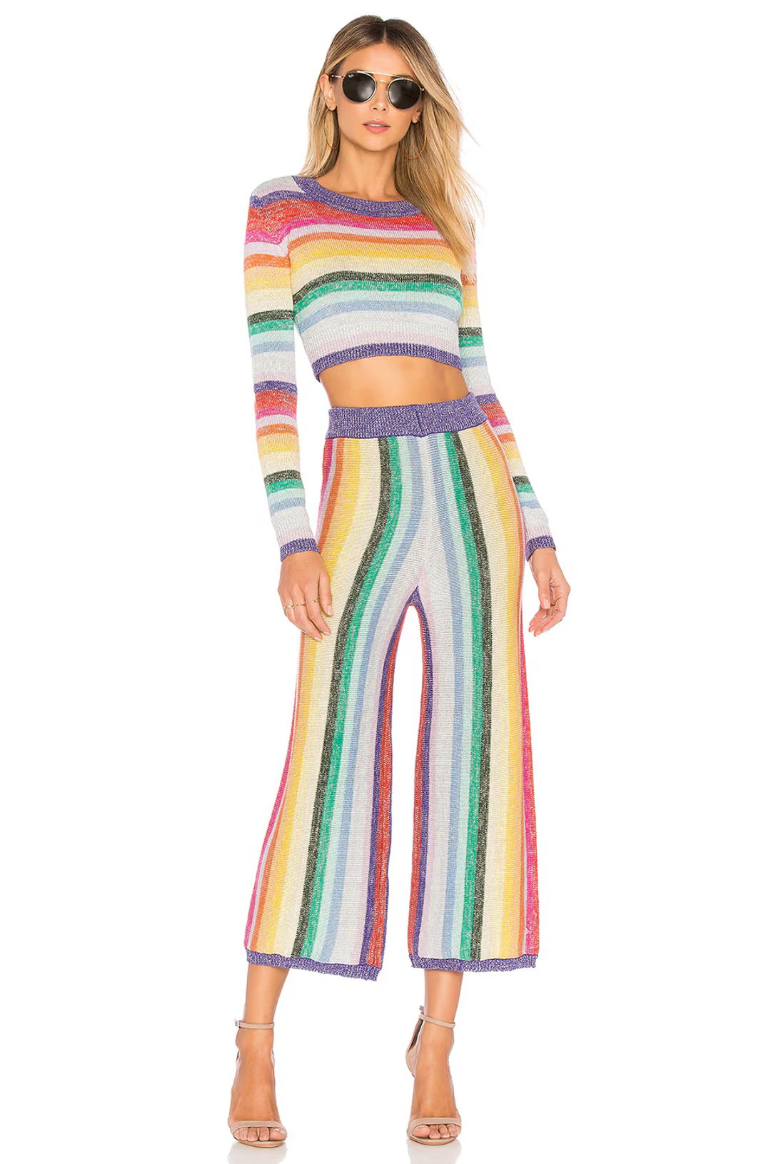 Two Piece Believe Set Multi-Color
