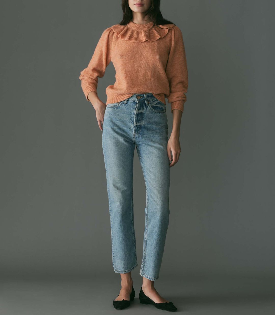 HMD -- AZARIA SWEATER -- CORAL