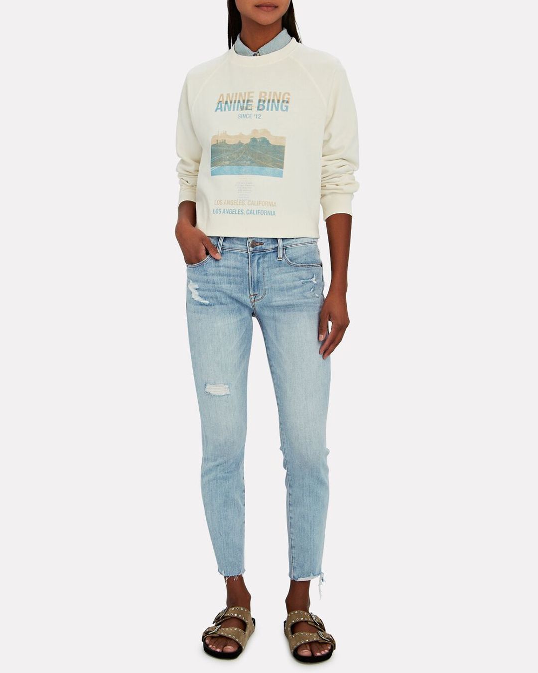 Le Skinny De Jeanne Jeans in Alemany #6