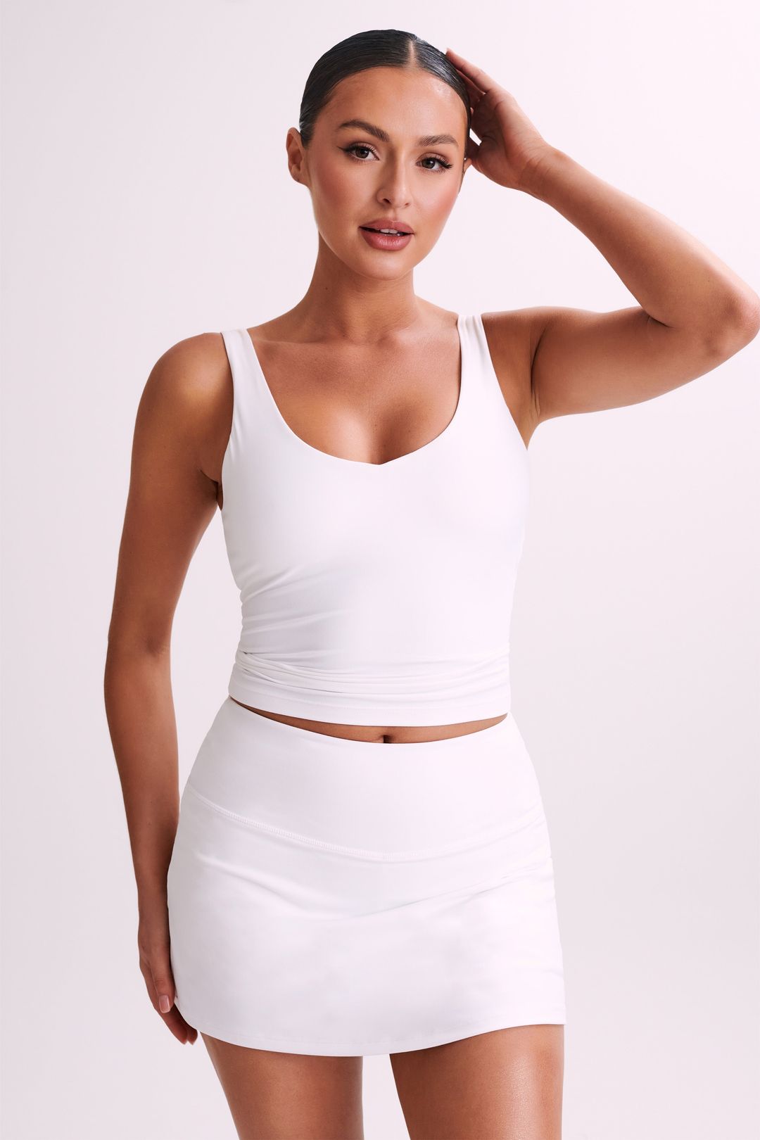Nadine Yoga Top - White #7