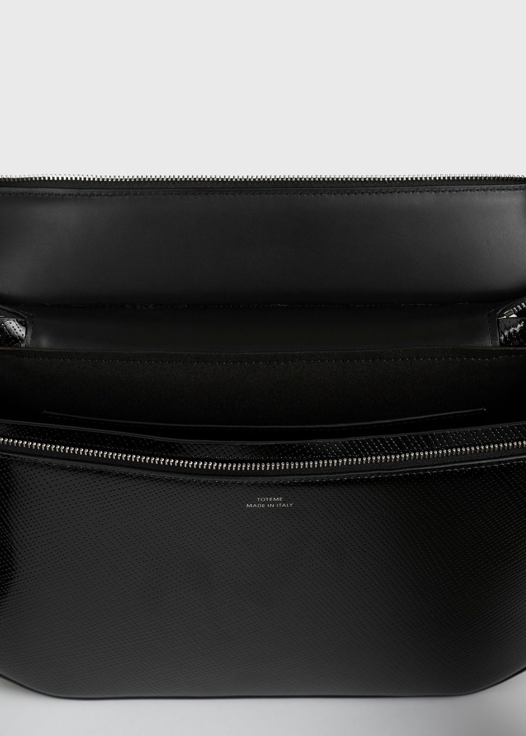 Clip palmellato-patent shoulder black #7
