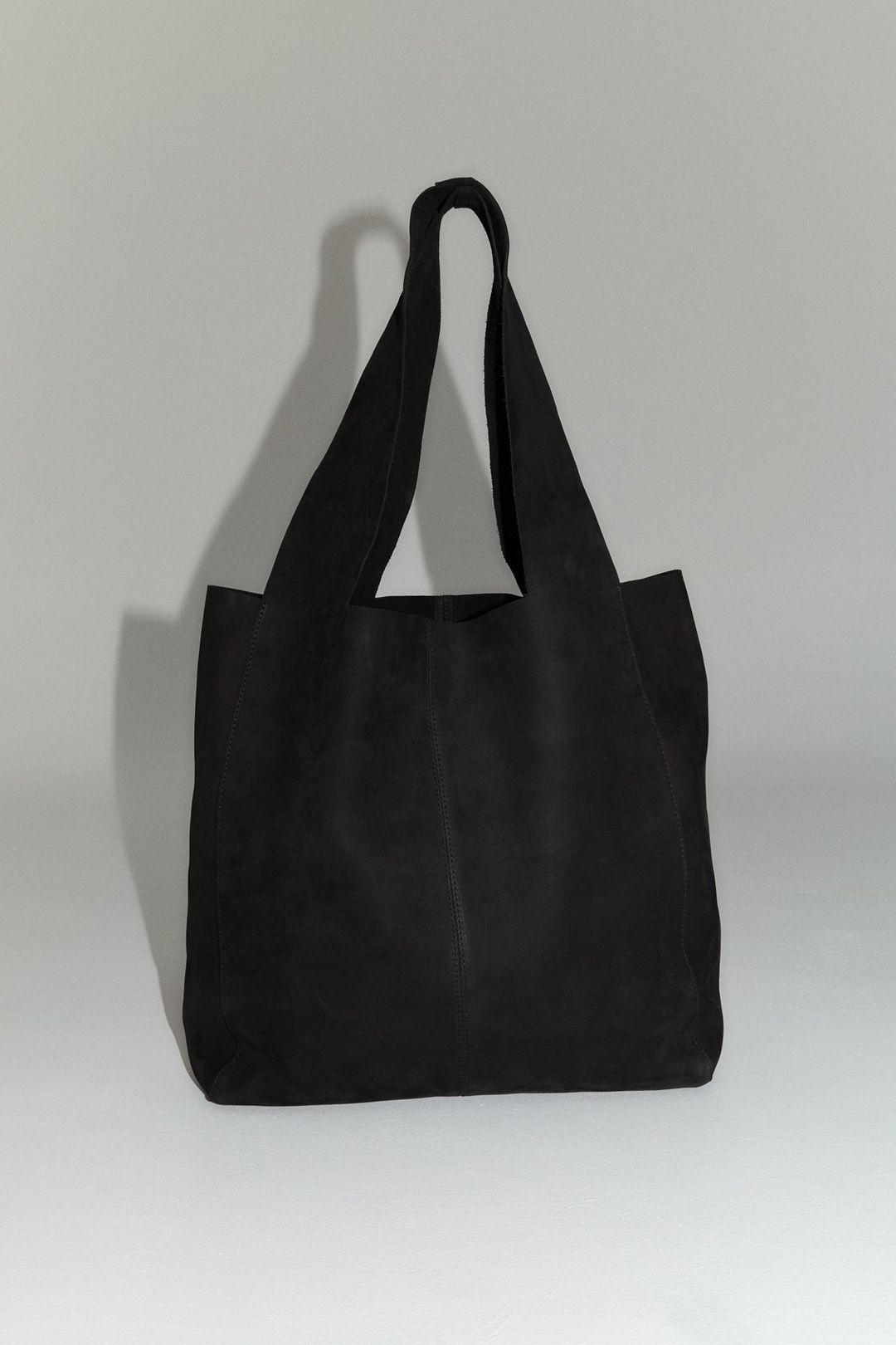 Suede Soft Tote - Black #3