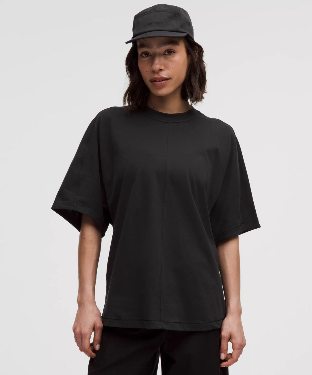 Cotton Jersey Oversized Dolman Tee