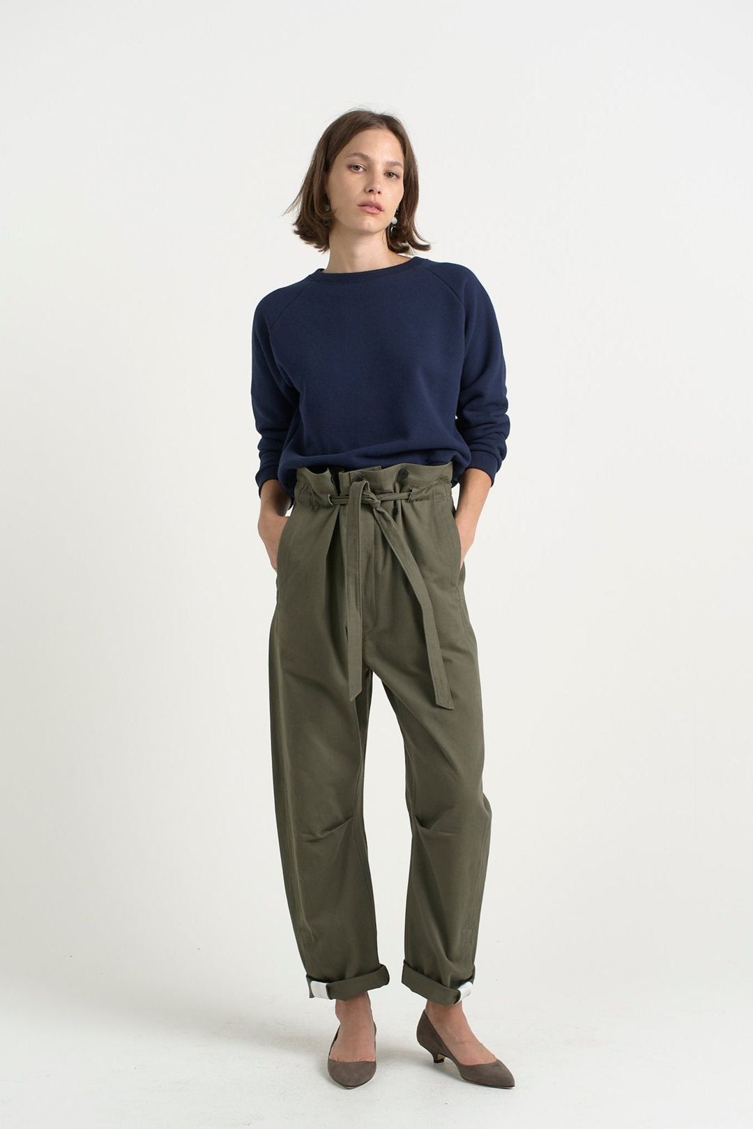 The Everything Pant in Olive #23