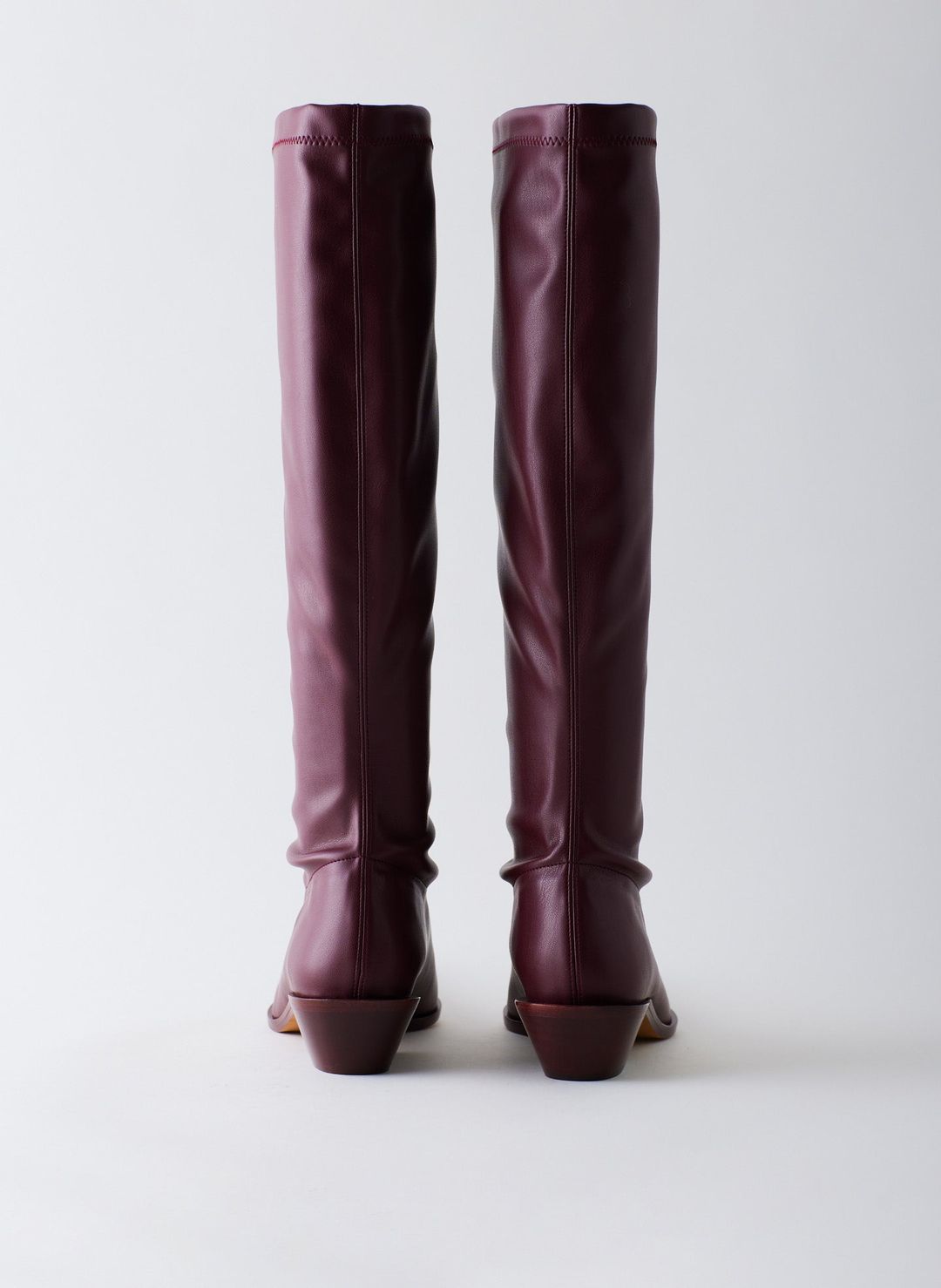 Bronson Faux Nappa Stretch Boot - Regular Calf #5
