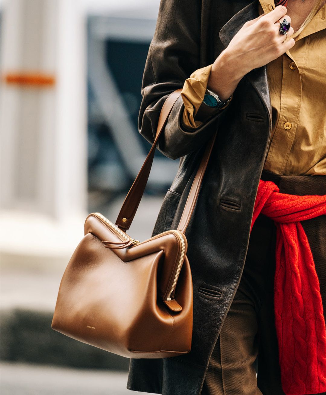 M Frame Bag - Camel #7