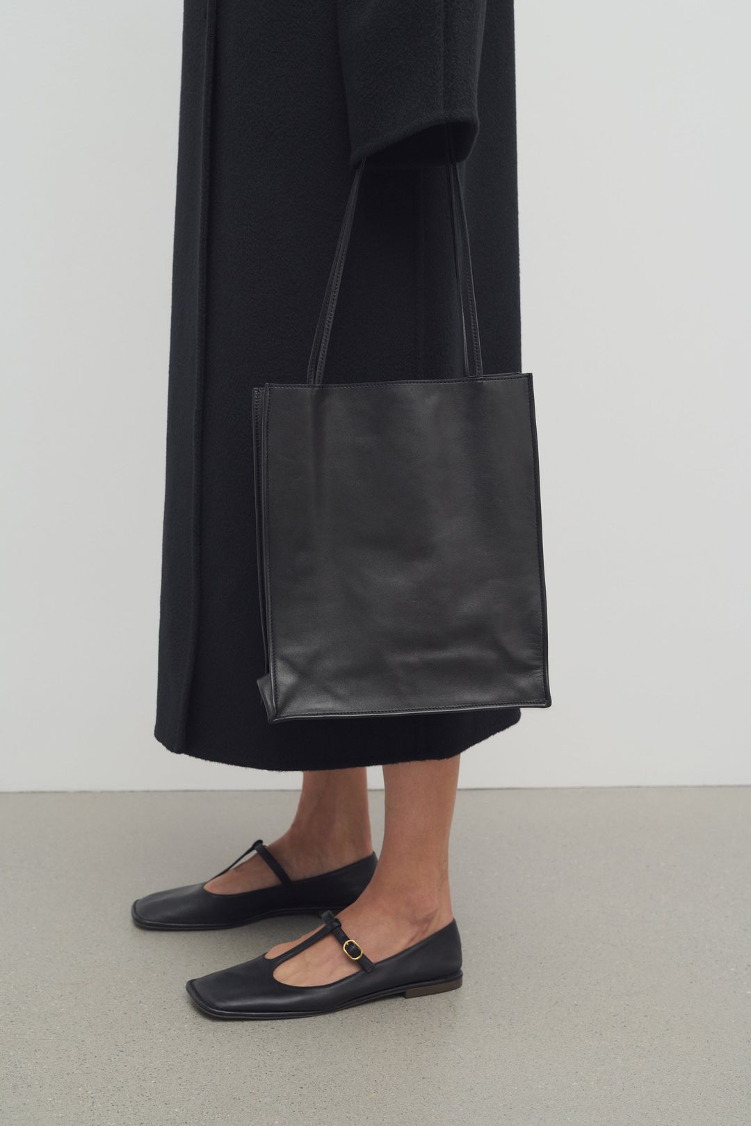 Large To Go Tote Bag in Leather #4