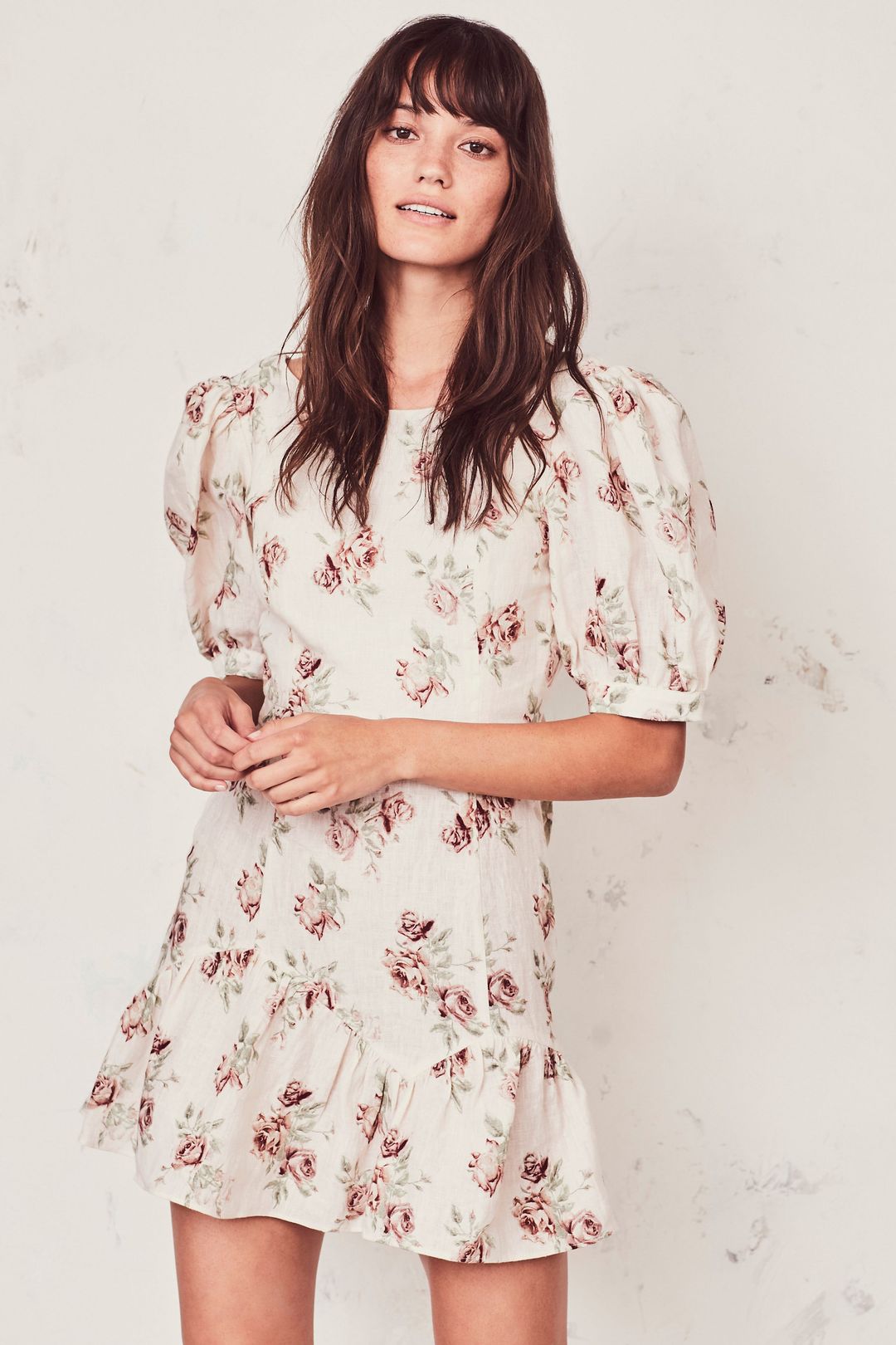 Lena Floral Mini Dress #10