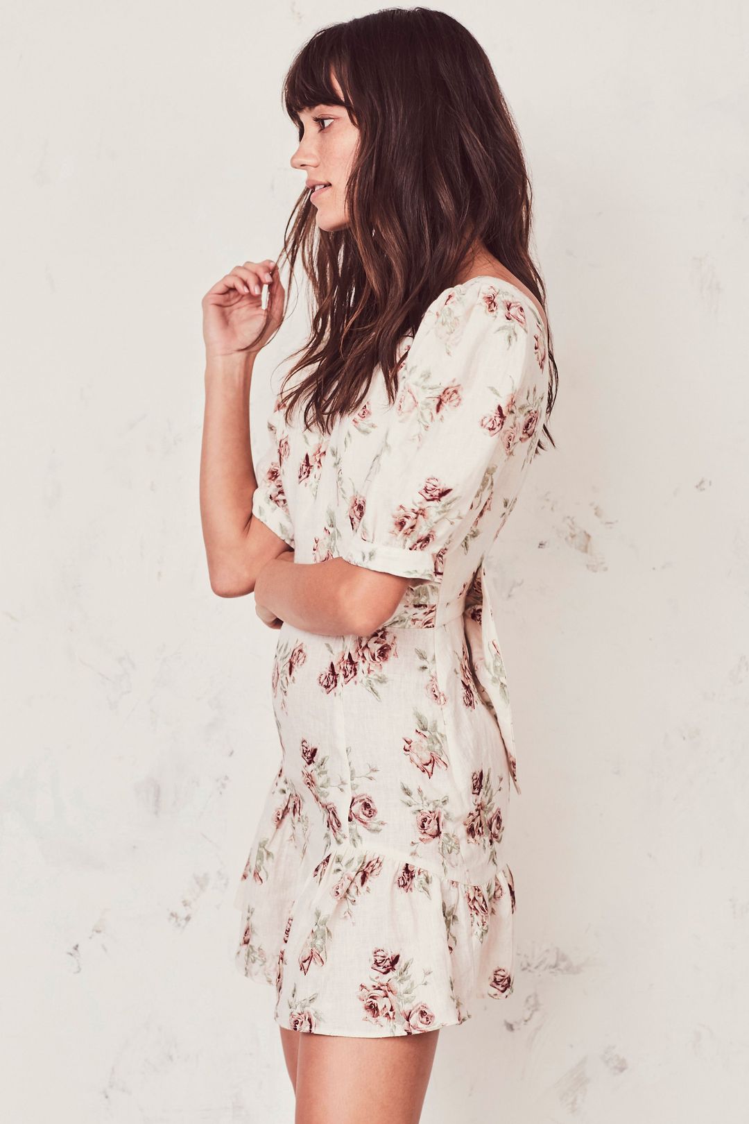 Lena Floral Mini Dress #9