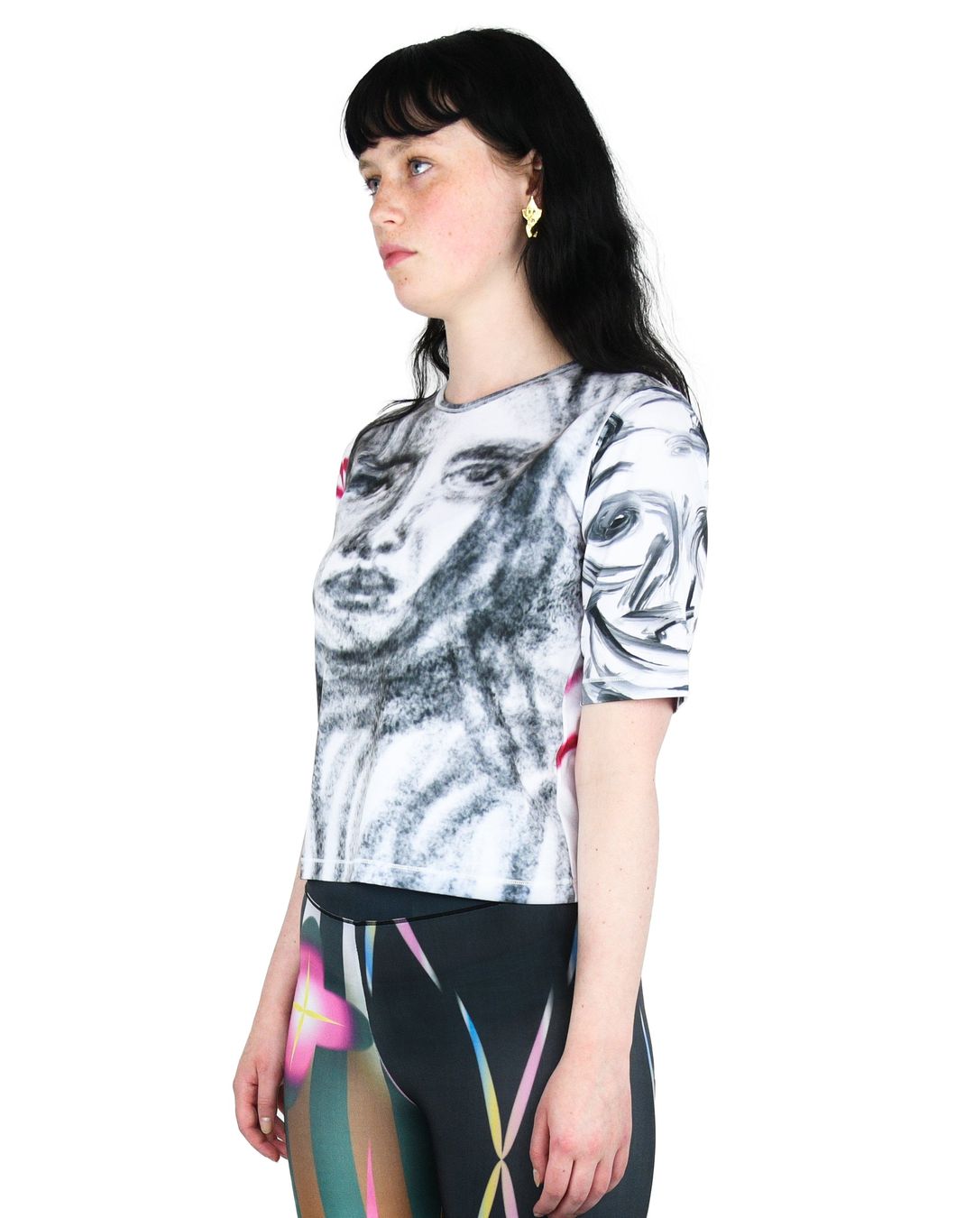 Drawing 101 Fitted Jersey Top #4